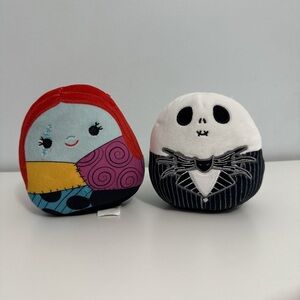 Plush Sally & Jack Skellington